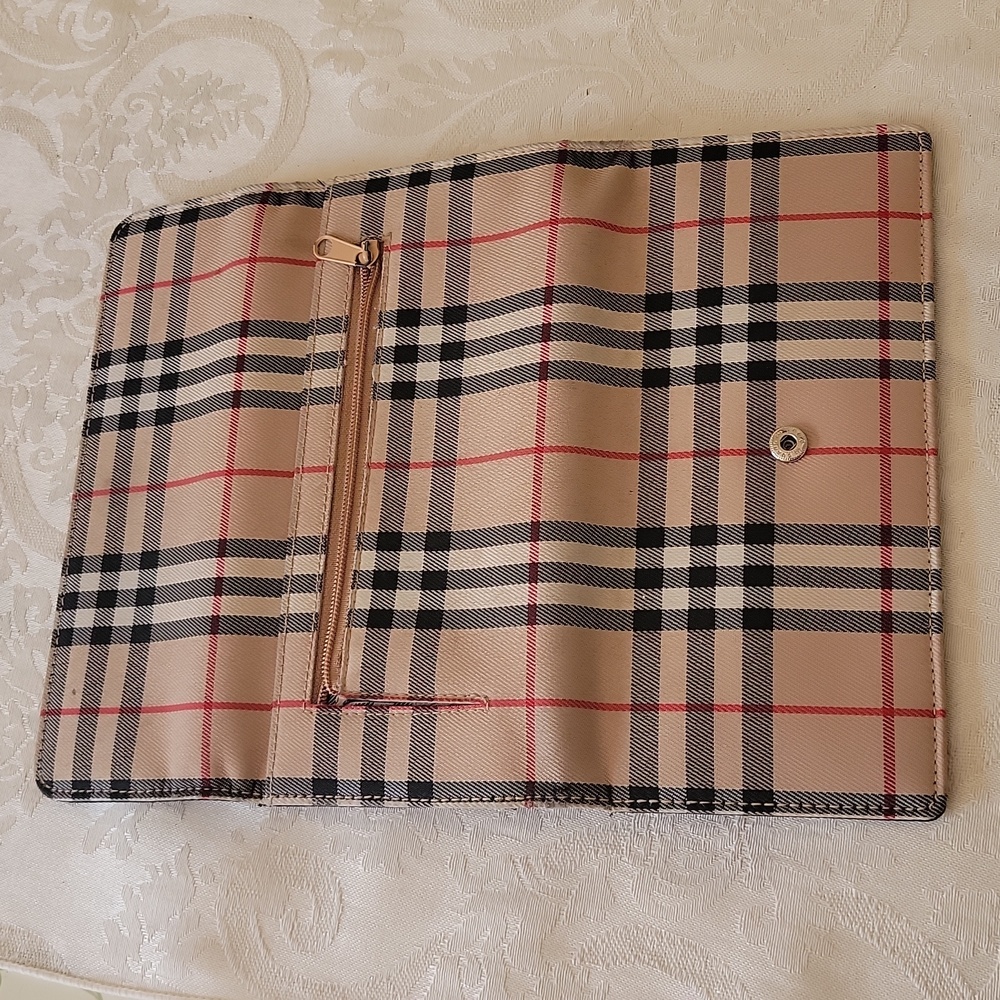 Plaid Women's Wallet - Picture 2 of 3